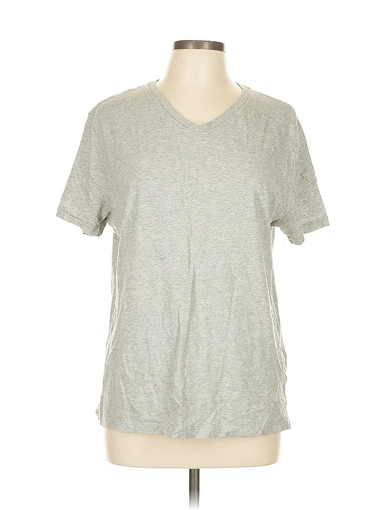 Pre-owned Gap Short Sleeve T-shirt In Gray