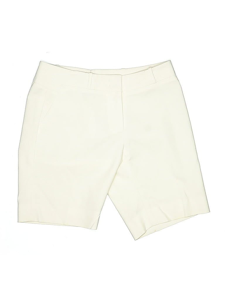 Pre-owned Etcetera Khaki Shorts In White