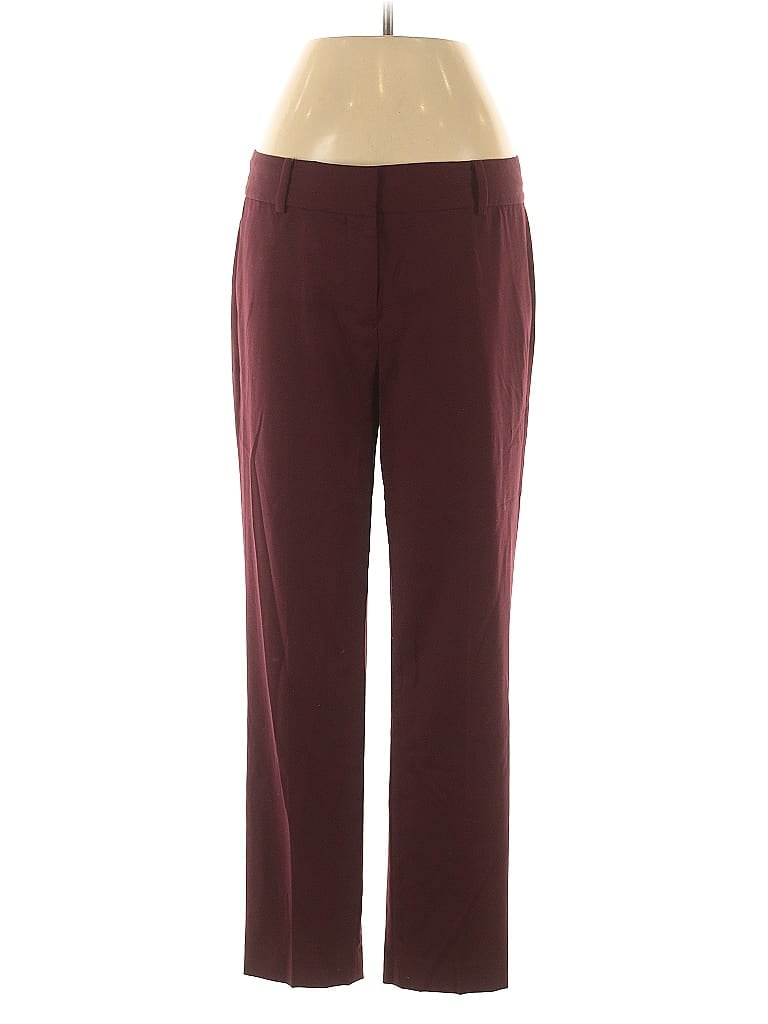 Pre-owned Elizabeth And James Dress Pants In Burgundy