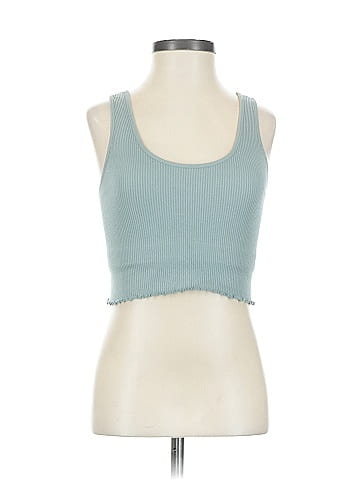 Spiritual Gangster 100% Nylon Blue Tank Top Size XS - Sm