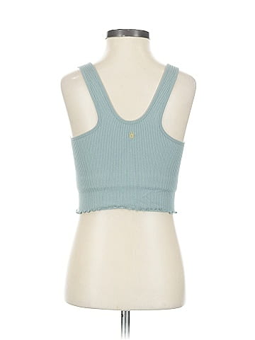Spiritual Gangster 100% Nylon Blue Tank Top Size XS - Sm