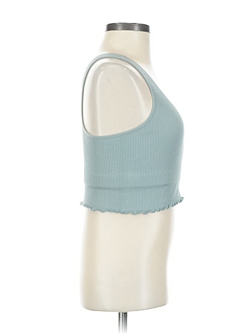 Spiritual Gangster 100% Nylon Blue Tank Top Size XS - Sm