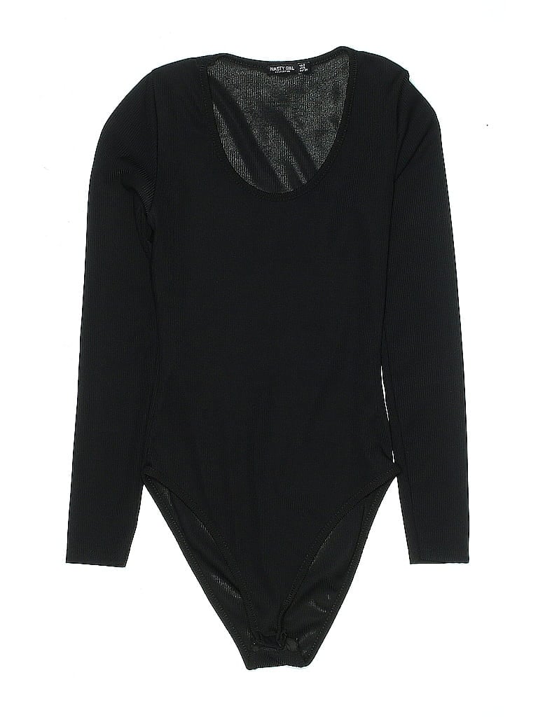 NASTY GAL INC. Pre-owned Bodysuit In Black