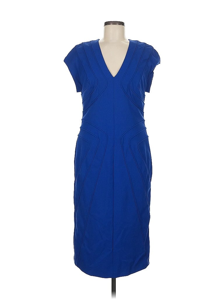 Escada Blue Cocktail Dress Size EU 40 / US 10 - photo 1