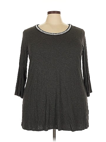 Cable & Gauge 3/4 Sleeve Top (view 1)