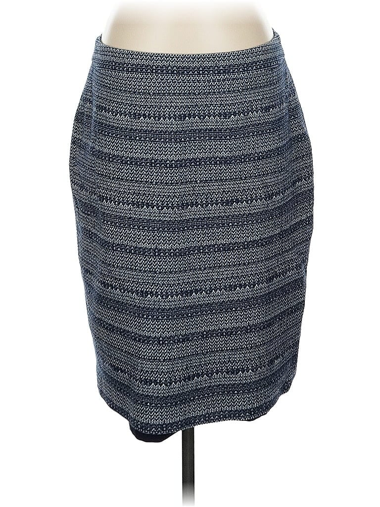 Pre-owned Ann Taylor Casual Skirt In Blue