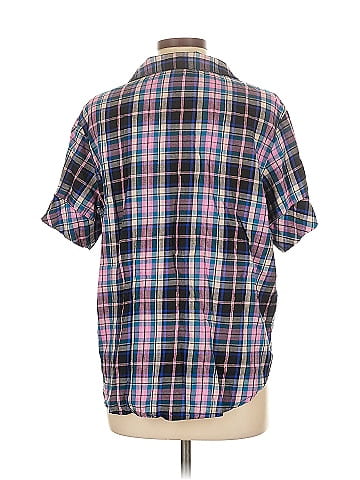 Victoria's Secret Short Sleeve Button-Down Shirt (view 2)