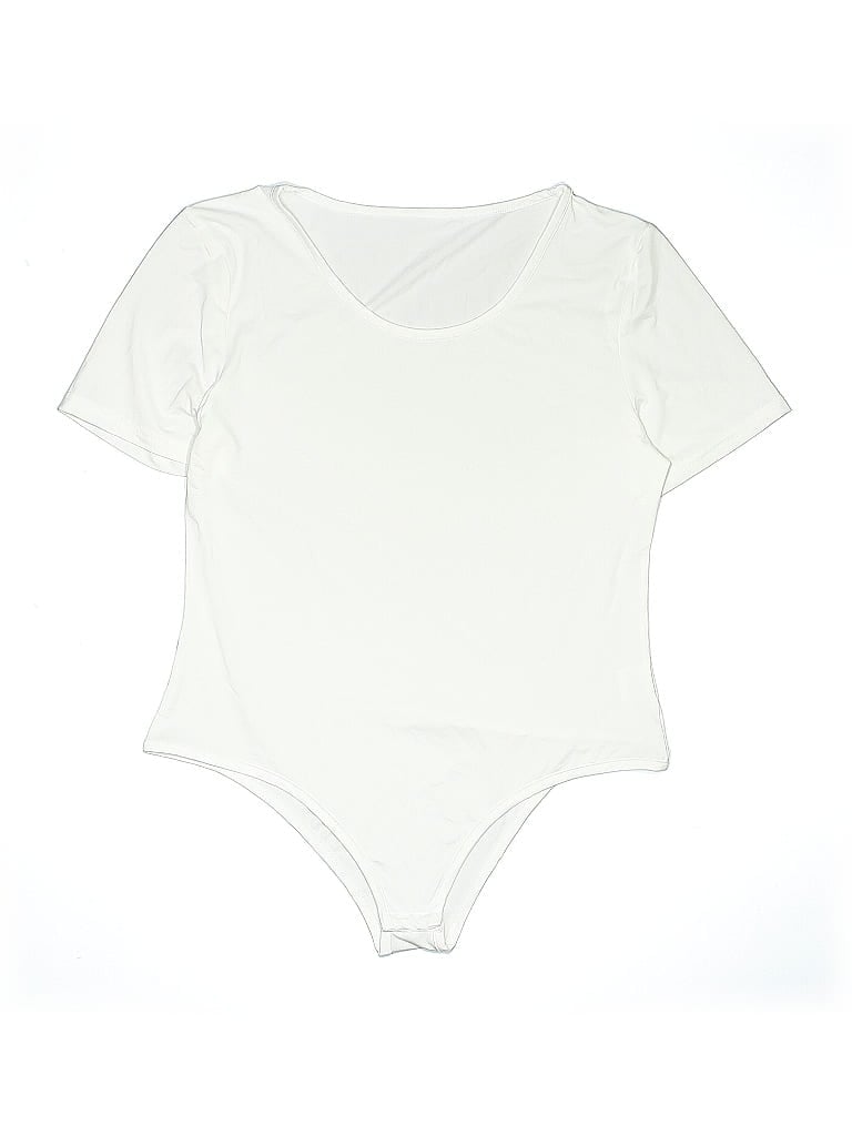 Pre-owned Unbranded Bodysuit In White