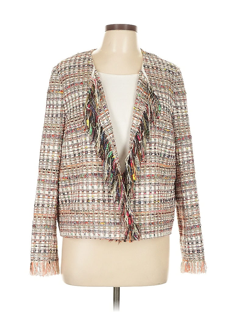Carlisle Tweed Ivory Blazer Size 10 - photo 1