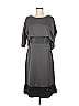 Armani Collezioni 100% Polyester Gray Cocktail Dress Size 8 - photo 1