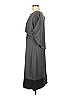 Armani Collezioni 100% Polyester Gray Cocktail Dress Size 8 - photo 4