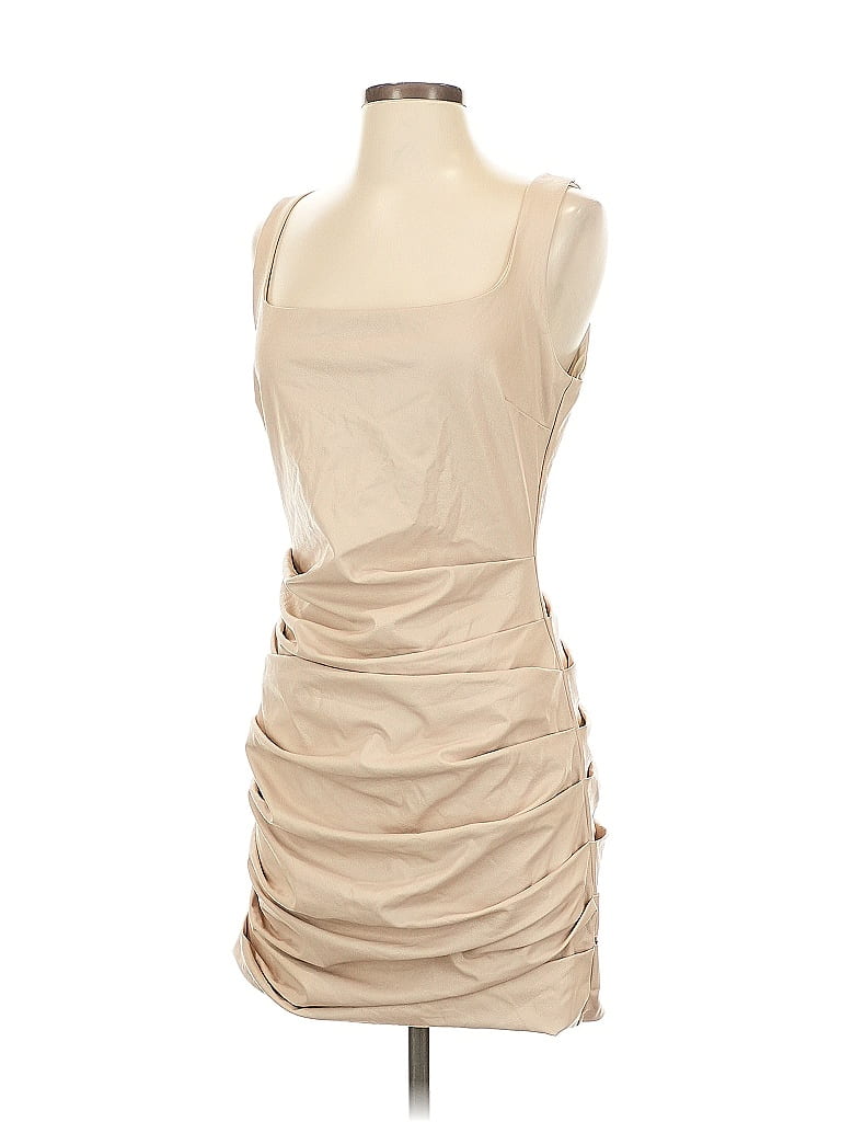 Pre-owned Naked Wardrobe Cocktail Dress In Brown