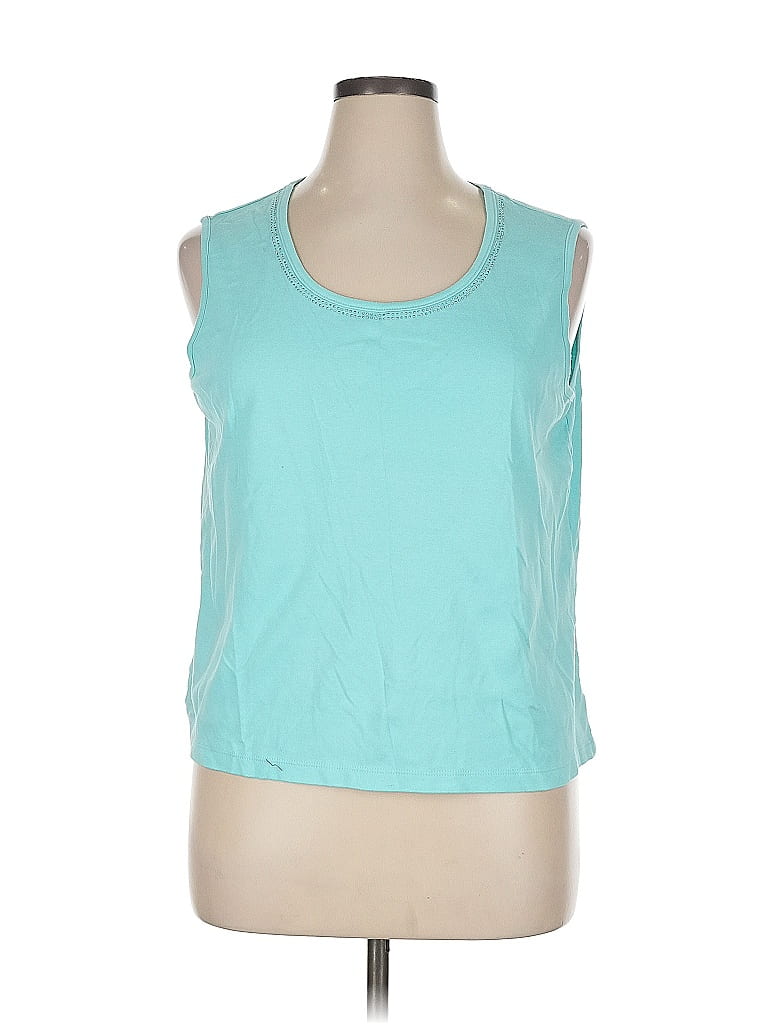 Pre-owned Rebecca Malone Sleeveless T-shirt In Blue