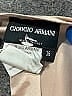 Giorgio Armani 100% Silk Metallic Tan Short Sleeve Silk Top Size EU 36 / US 6 - photo 8
