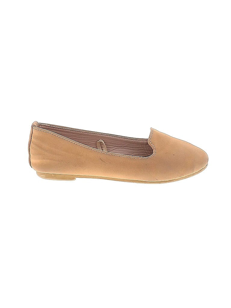 Pre-owned Assorted Brands Kids' Flats In Brown