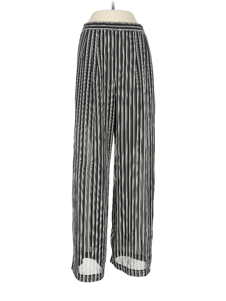 Pre-owned Moda International Casual Pants In Silver