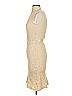 Böhme Tweed Tan Cocktail Dress Size XS - photo 5