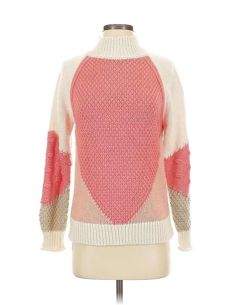 Pre-owned Ann Taylor Loft Pullover Sweater In Pink