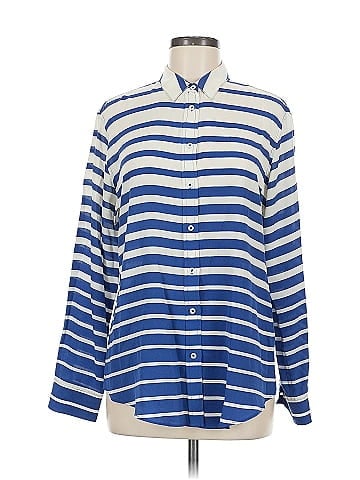 J. McLaughlin Long Sleeve Silk Top (view 1)