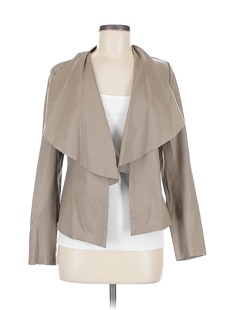 Pre-owned Zara Basic Jacket In Brown