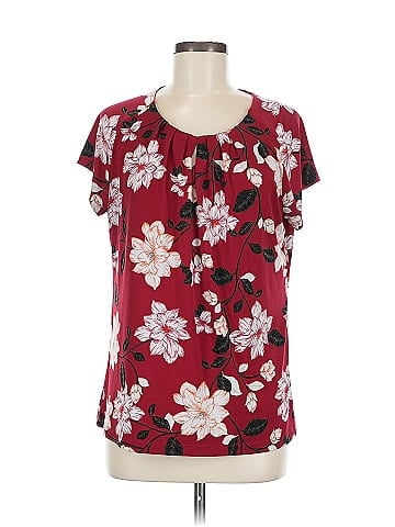 Liz Claiborne Career Short Sleeve Blouse (view 1)
