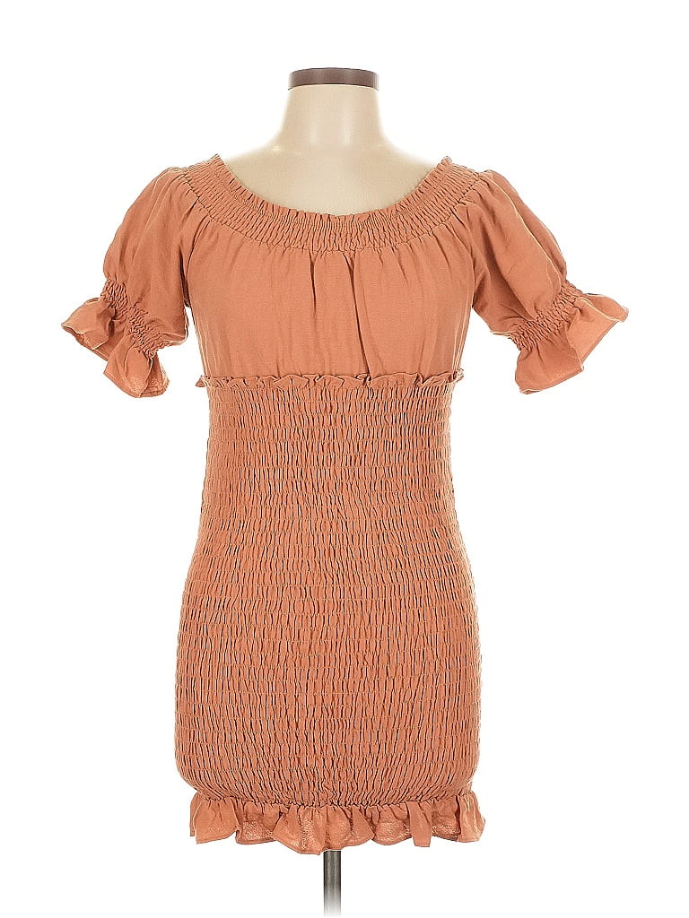 Click to view more detailed imagery on our partner's website Pre-owned Entro Casual Dress In Brown