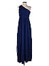 J.Crew Collection 100% Silk Blue Cocktail Dress Size 14 - photo 1