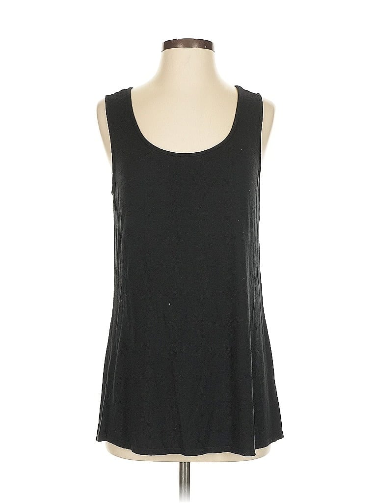 Click to view more detailed imagery on our partner's website Pre-owned Jjill Sleeveless T-shirt In Black