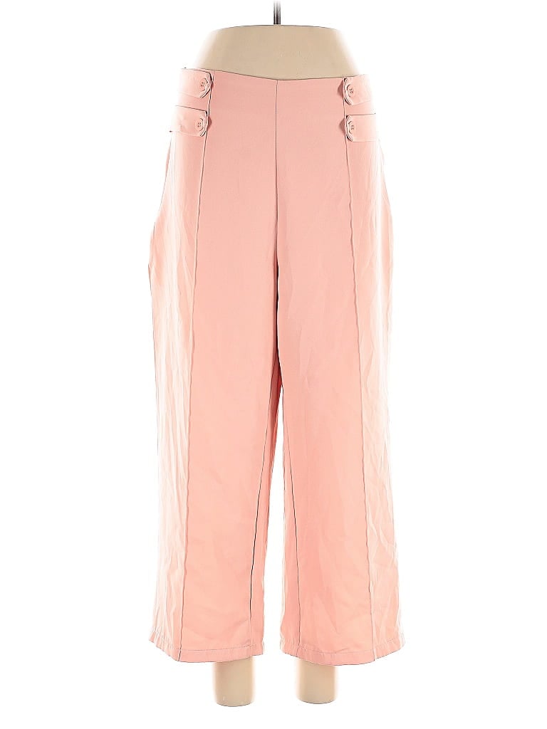 Pre-owned Shein Casual Pants In Pink