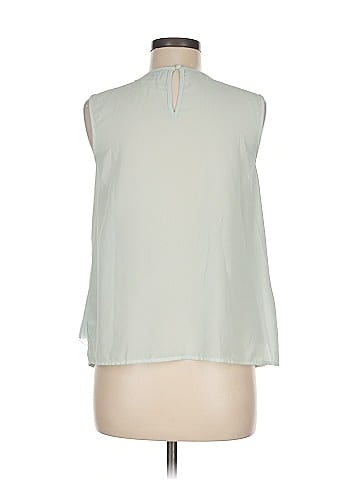 Fab'rik Sleeveless Silk Top (view 2)
