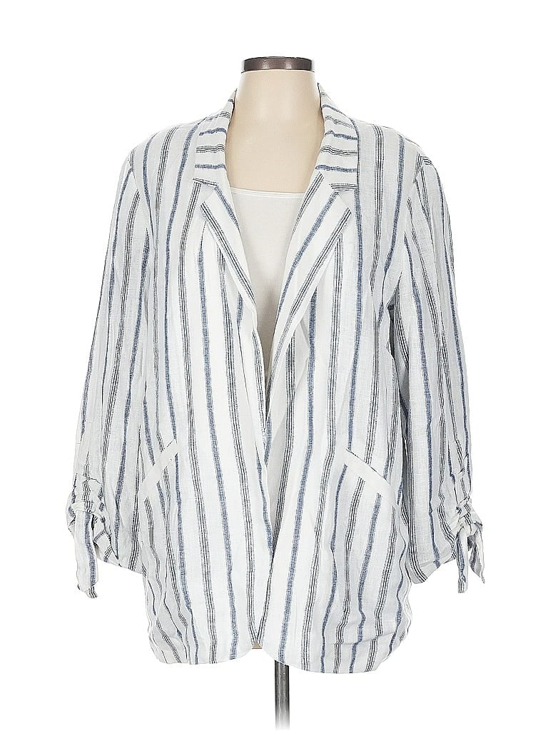 Pre-owned Drew Cardigan Sweater In Blue