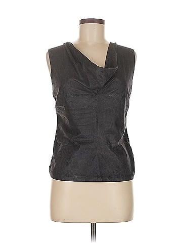 Velvet Sleeveless Blouse (view 1)