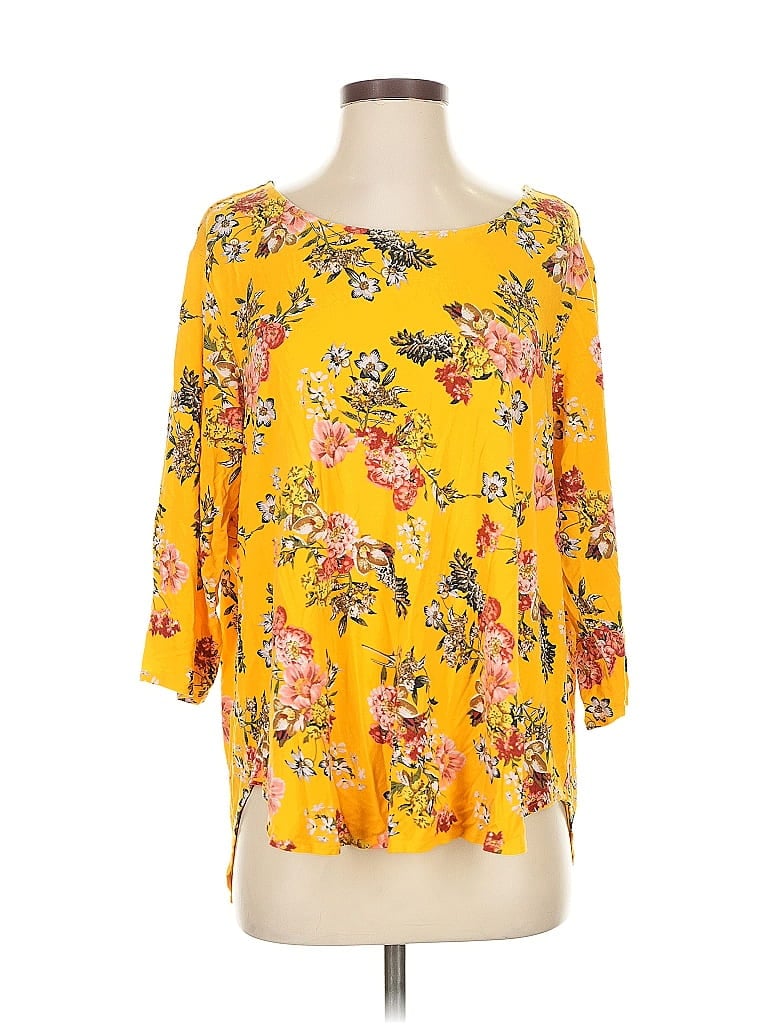 Pre-owned T Tahari Cardigan Sweater In Yellow
