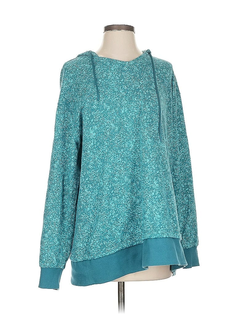 Pre-owned Athleta Raincoat In Blue