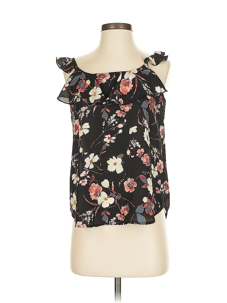 Pre-owned Maurices Sleeveless Blouse In Black