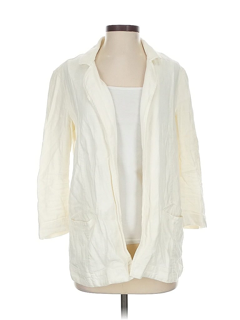 Click to view more detailed imagery on our partner's website Pre-owned Anthropologie Blazer Jacket In White