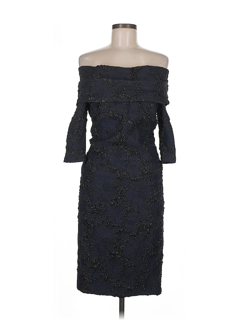 Pre-owned Carolina Herrera Cocktail Dress In Black