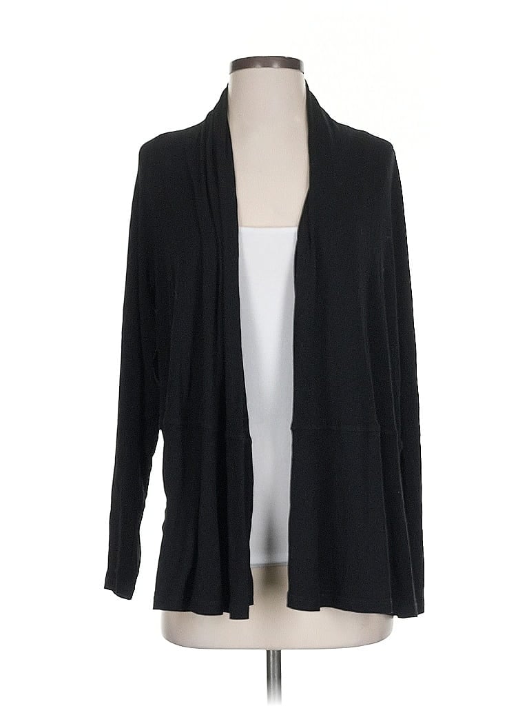 Pre-owned Theory Cardigan Sweater In Black