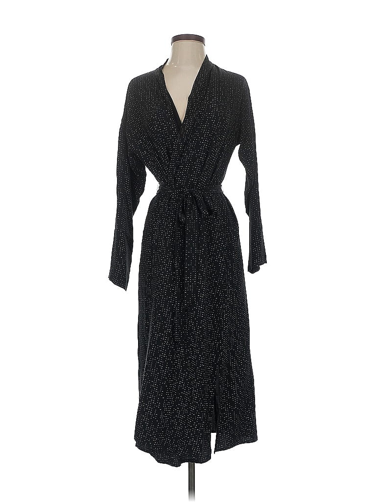 Pre-owned Eileen Fisher Casual Dress In Black
