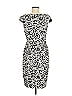 David Meister Graphic Gray Cocktail Dress Size 6 - photo 2