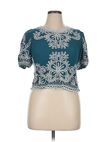 Solitaire Short Sleeve Blouse (view 1)