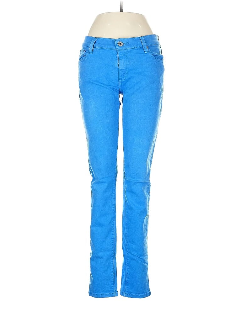 Pre-owned Fossil Jeans In Blue