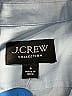 J.Crew Collection 100% Cotton Blue 3/4 Sleeve Button-Down Shirt Size 6 - photo 7