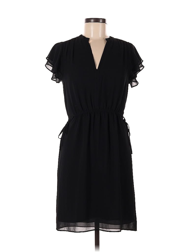 Pre-owned H&m Casual Dress In Black