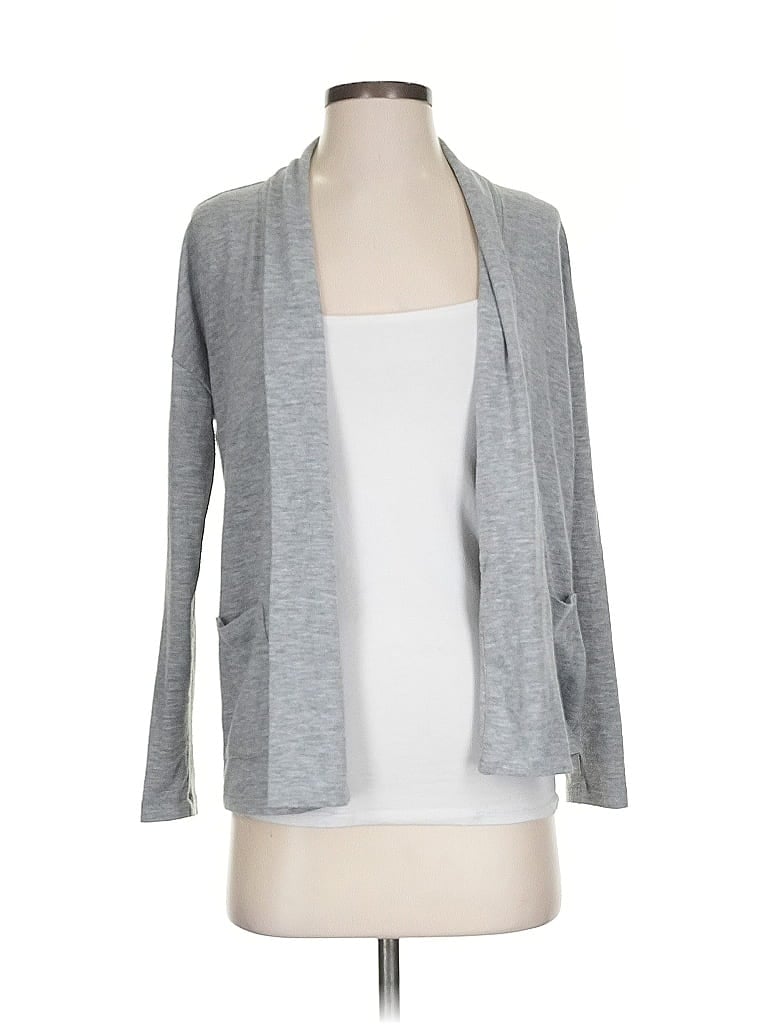 Pre-owned Banana Republic Factory Store Cardigan Sweater In Gray