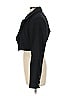 Free People Solid Black Wool Blazer Size L - photo 4