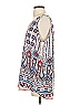 Fun2Fun 100% Polyester Blue White Sleeveless Blouse Size S - photo 5