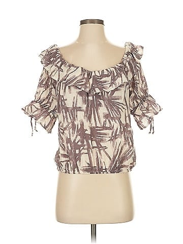 Porridge 3/4 Sleeve Blouse (view 1)
