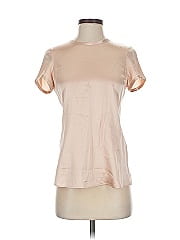 Giorgio Armani Short Sleeve Silk Top