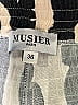 Musier Paris 100% Viscose Animal Print Gold Shorts Size 36 waist - photo 3